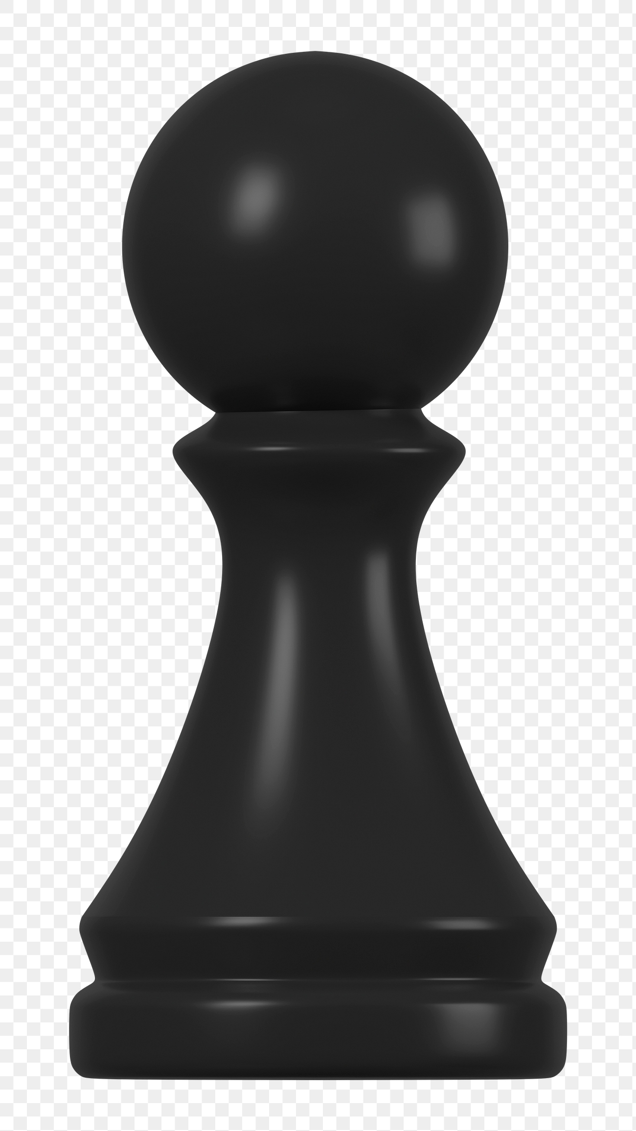 Pawn png chess piece clipart, | Premium PNG - rawpixel