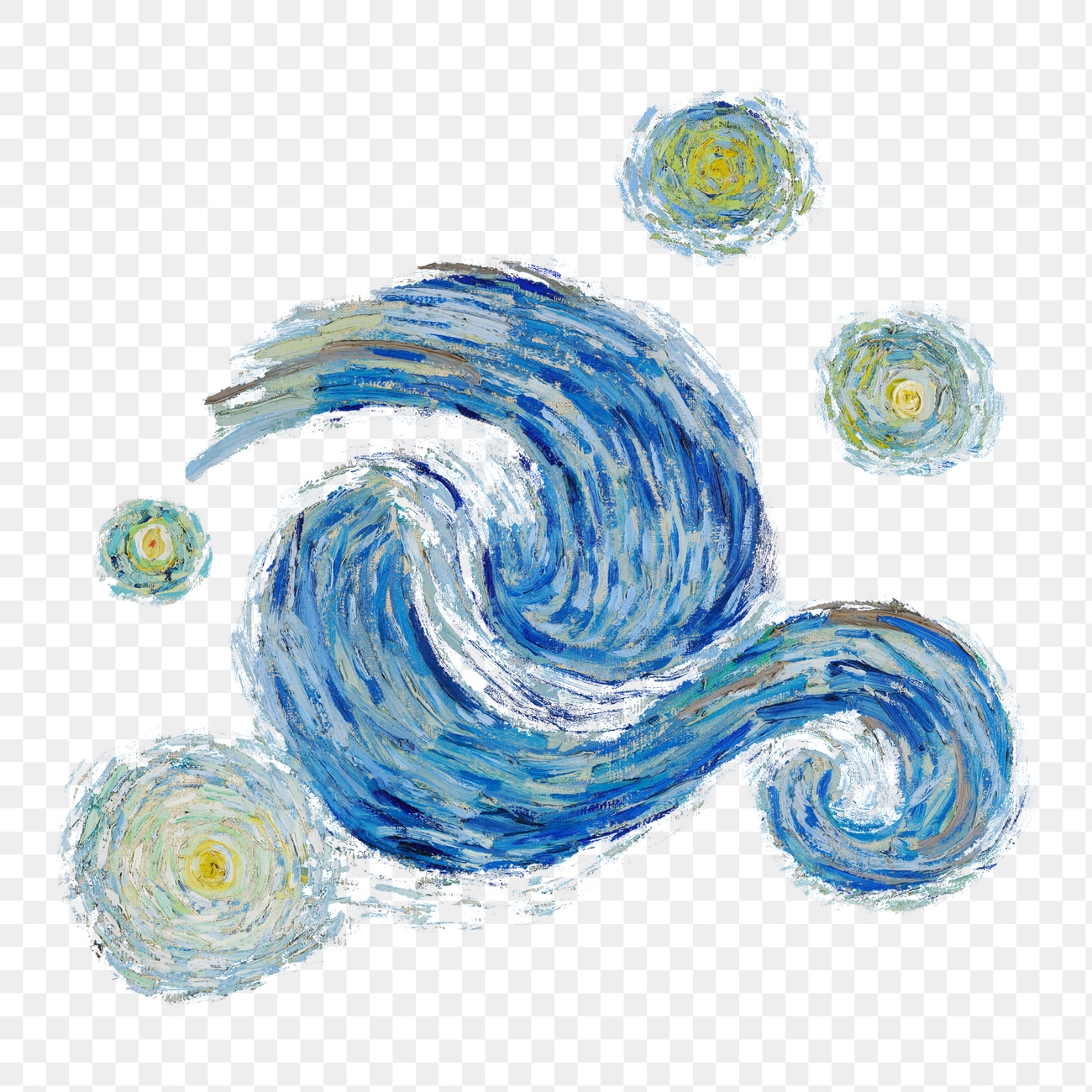 Starry Night png Van Gogh's | Premium PNG - rawpixel