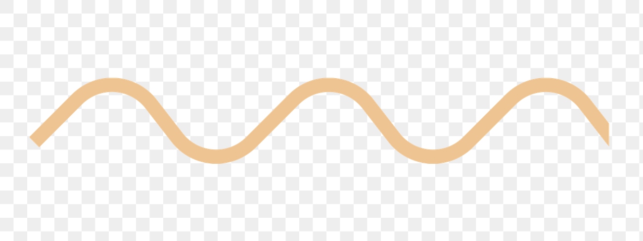 Beige wavy line png, transparent | Premium PNG - rawpixel