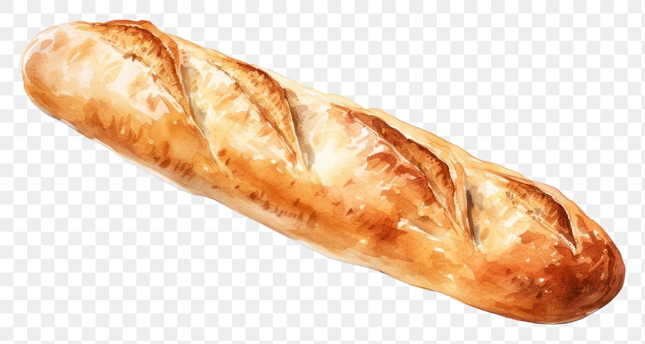 PNG Baguette bread food sourdough. | Premium PNG - rawpixel