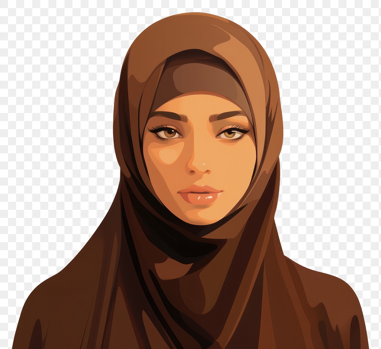 PNG Islamic woman portrait adult | Premium PNG - rawpixel