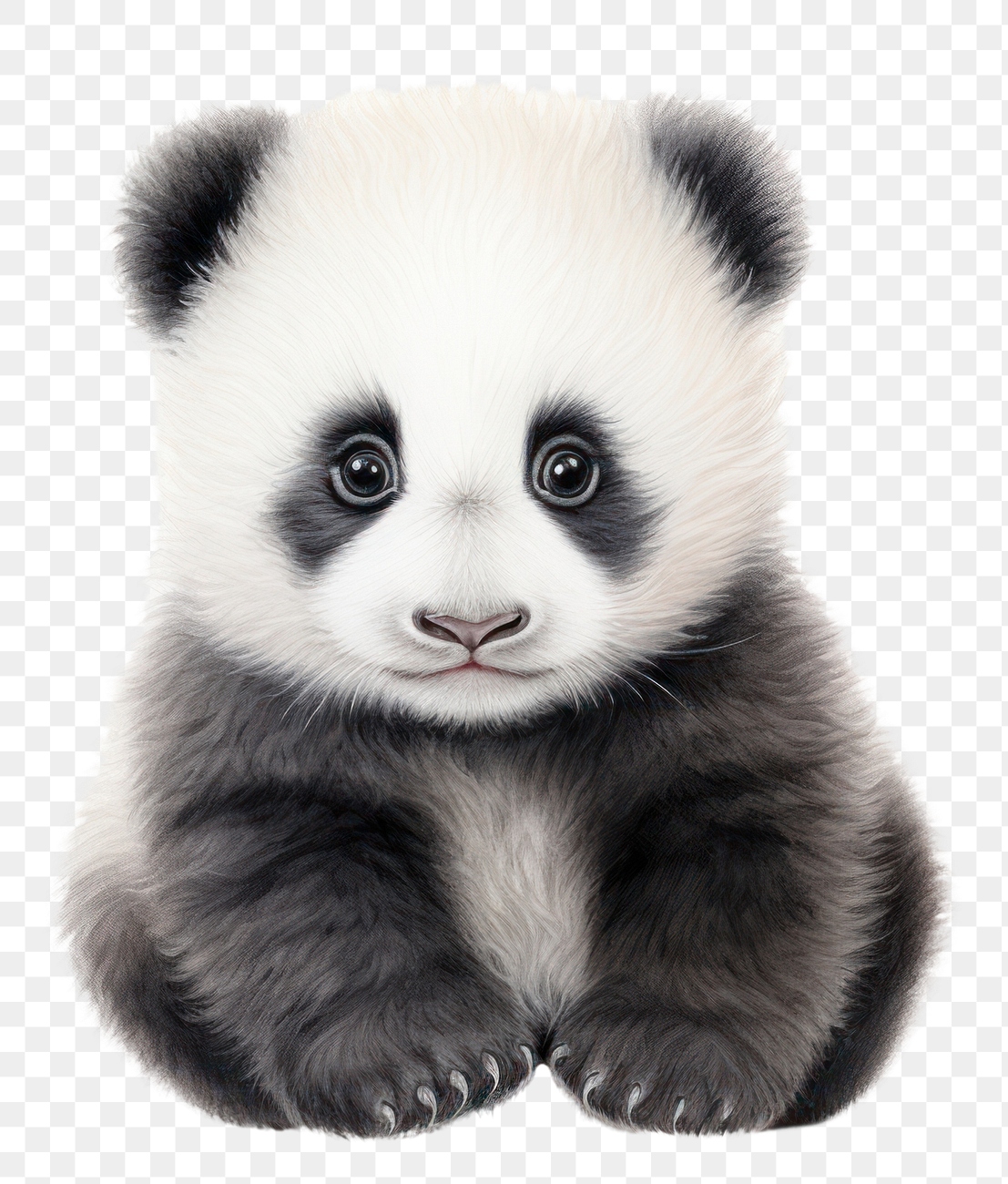 PNG Panda wildlife animal mammal. | Premium PNG - rawpixel