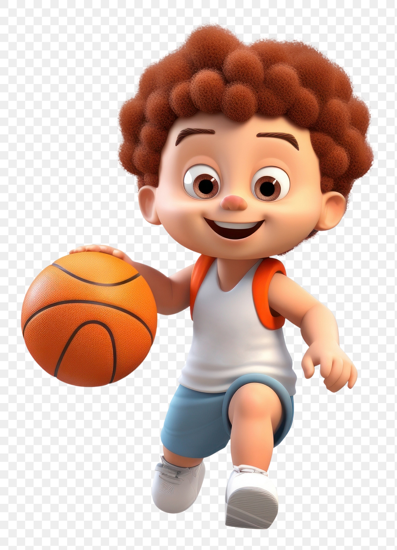 PNG Basketball cartoon sports cute. | Premium PNG - rawpixel