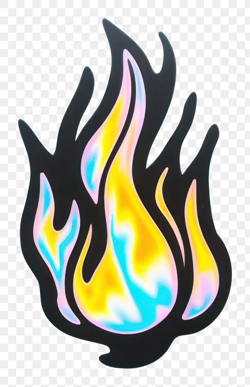 PNG Fire shape logo sign. | Premium PNG - rawpixel