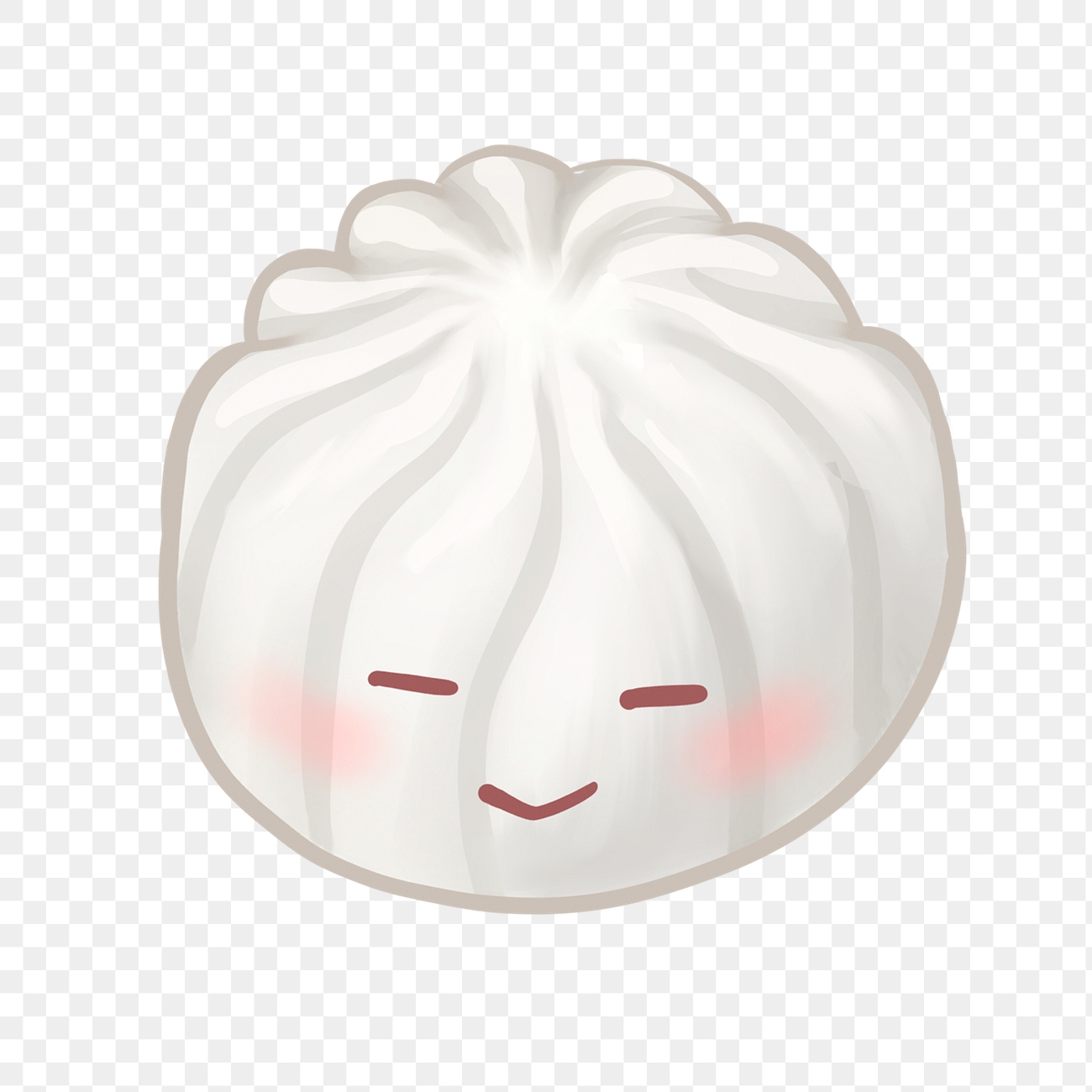 Chinese bun emoji png illustration Premium PNG rawpixel
