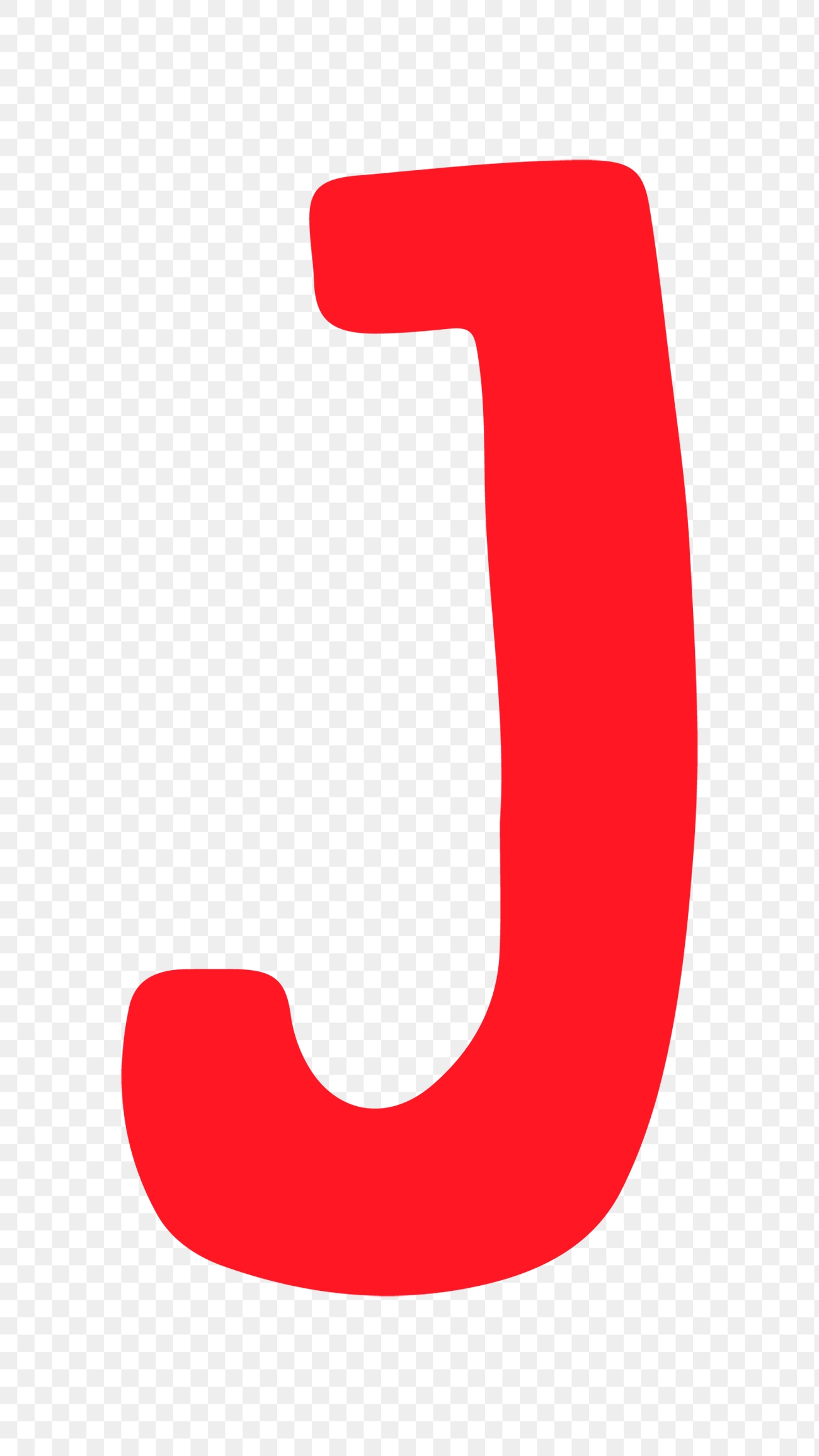 Letter J png hand drawn | Free PNG Sticker - rawpixel