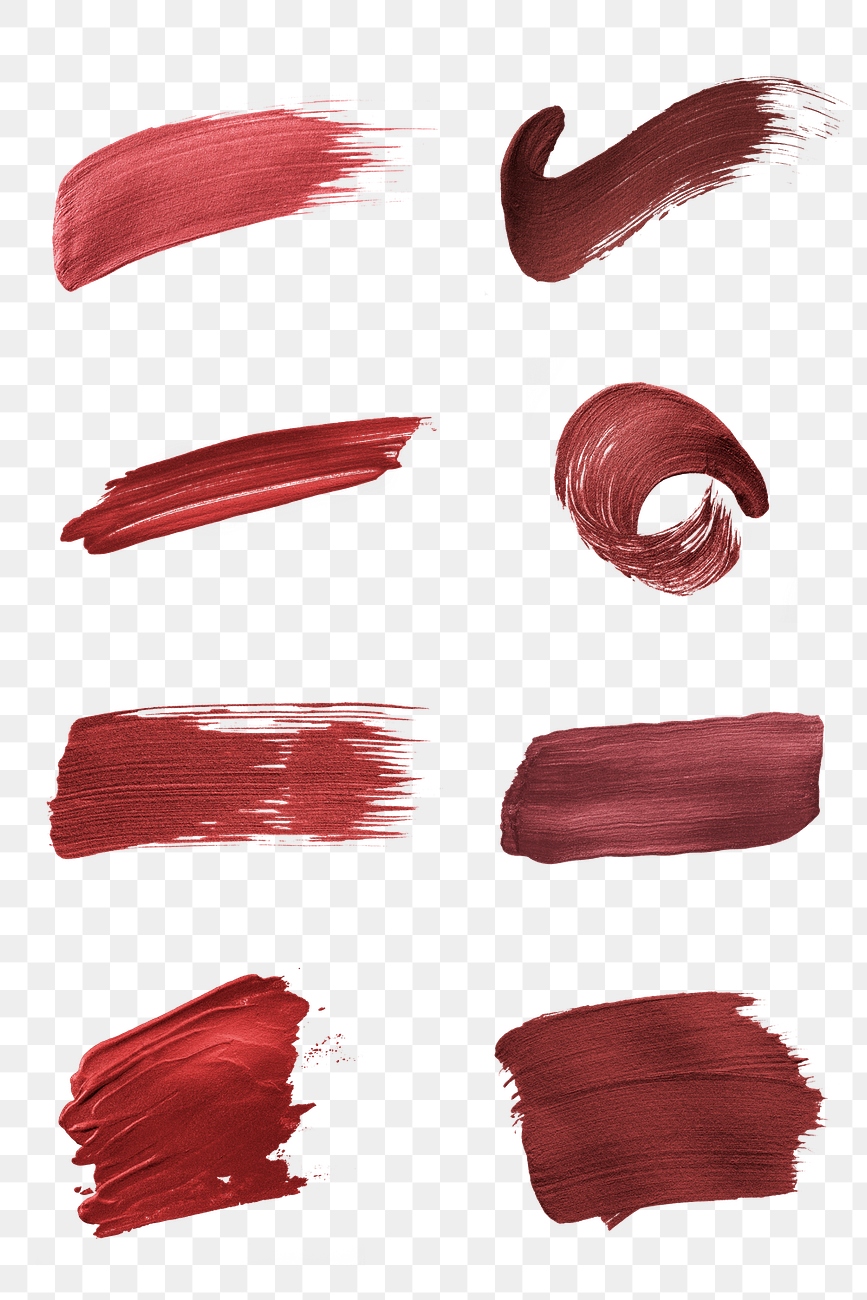 Shimmery metallic red shade paint | Premium PNG - rawpixel