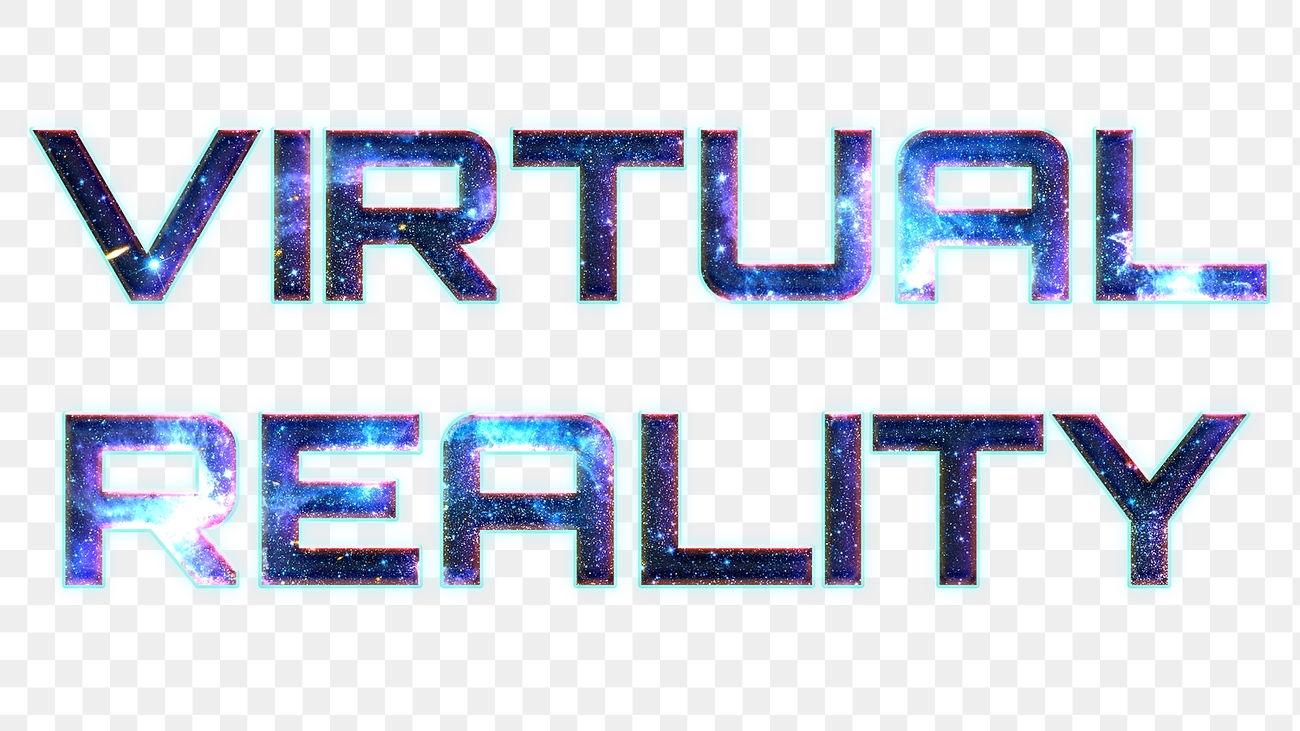 VIRTUAL REALITY text png typography Free PNG Sticker rawpixel