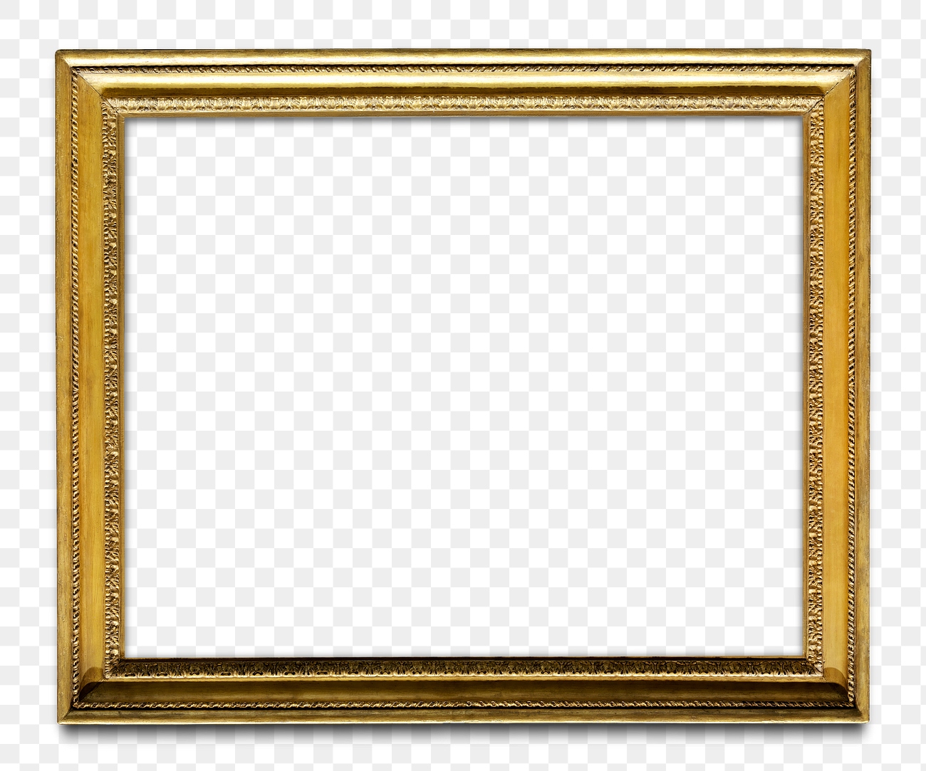 Png gold frame mockup border | Premium PNG - rawpixel