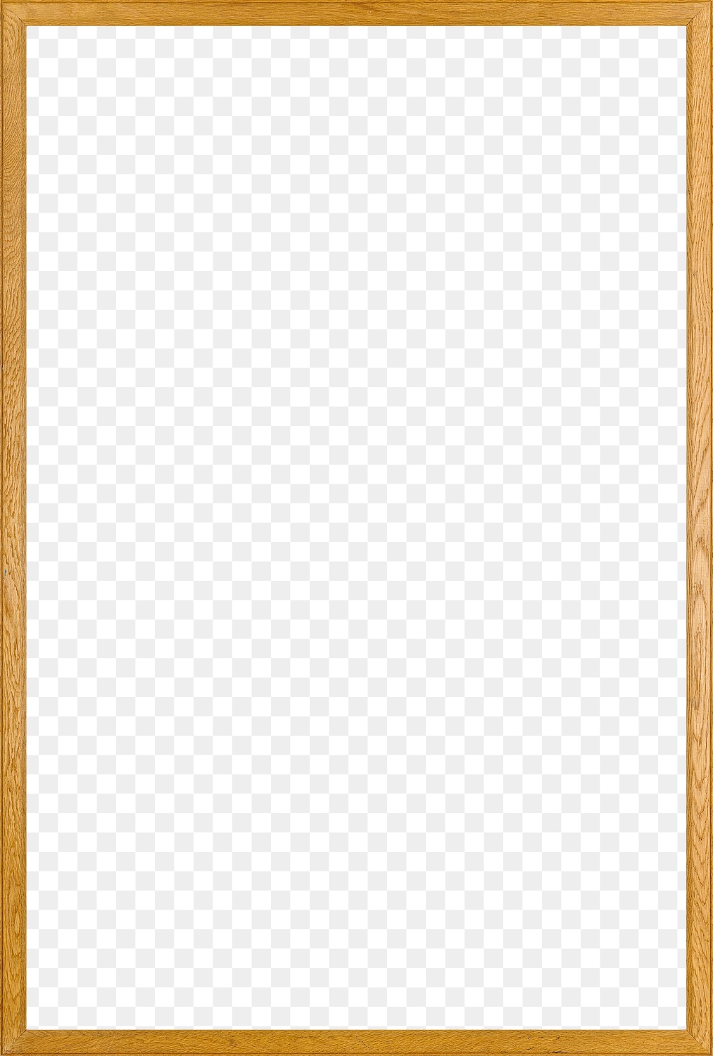 Simple wooden picture frame design | Premium PNG - rawpixel