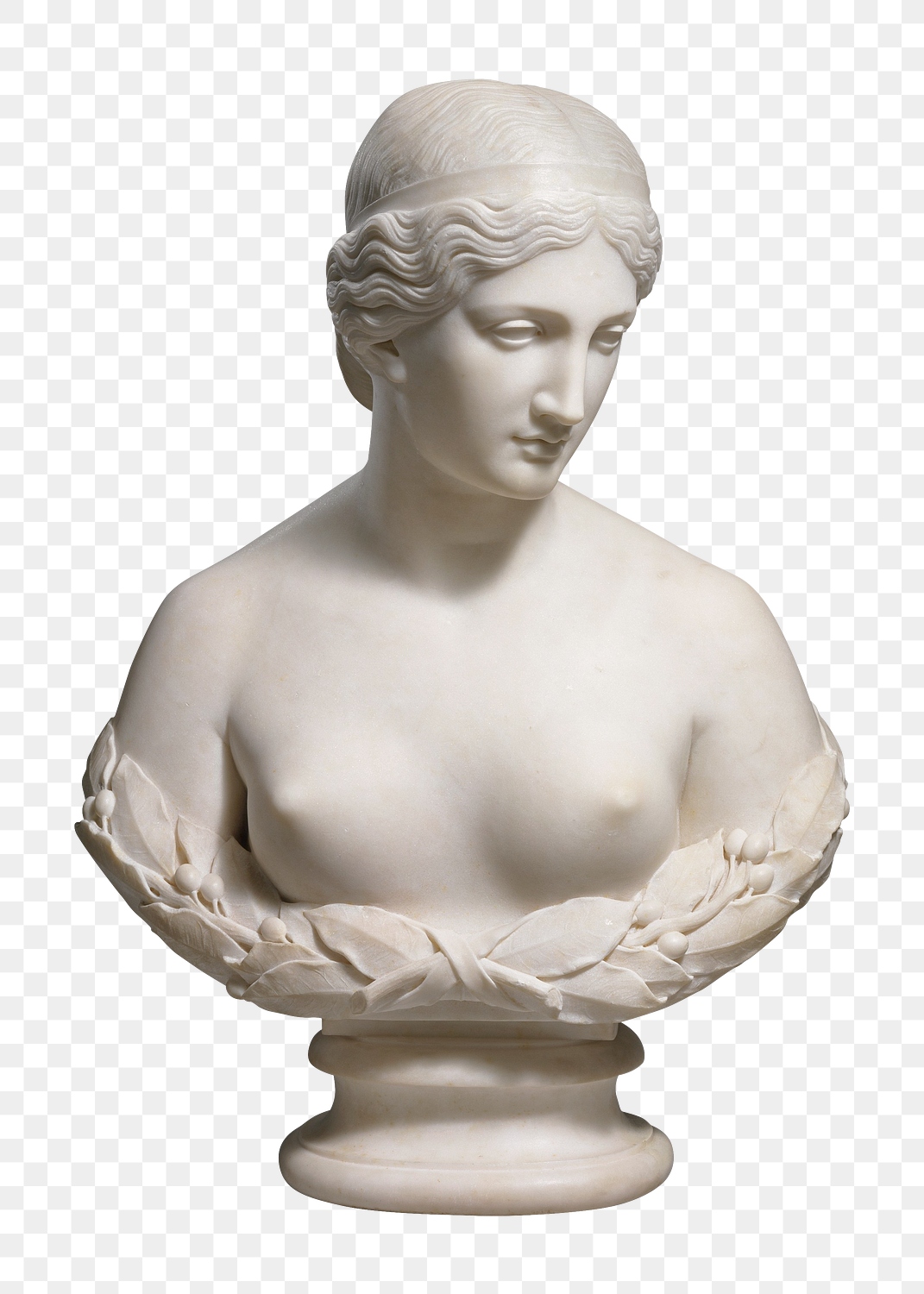 Woman Nude Sculpture Png Front Free Png Sticker Rawpixel