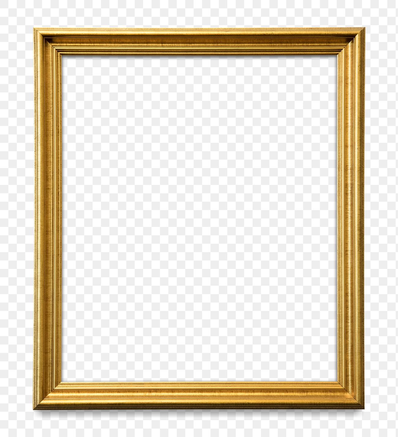 Gold picture frame transparent png | Premium PNG - rawpixel