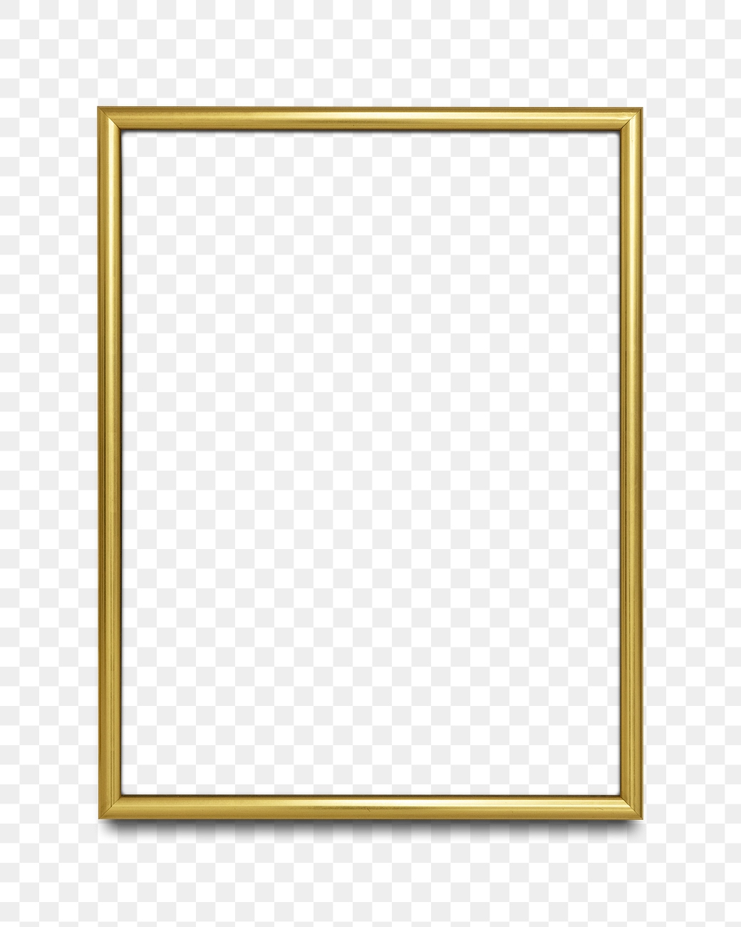 Gold picture frame mockup transparent | Premium PNG - rawpixel