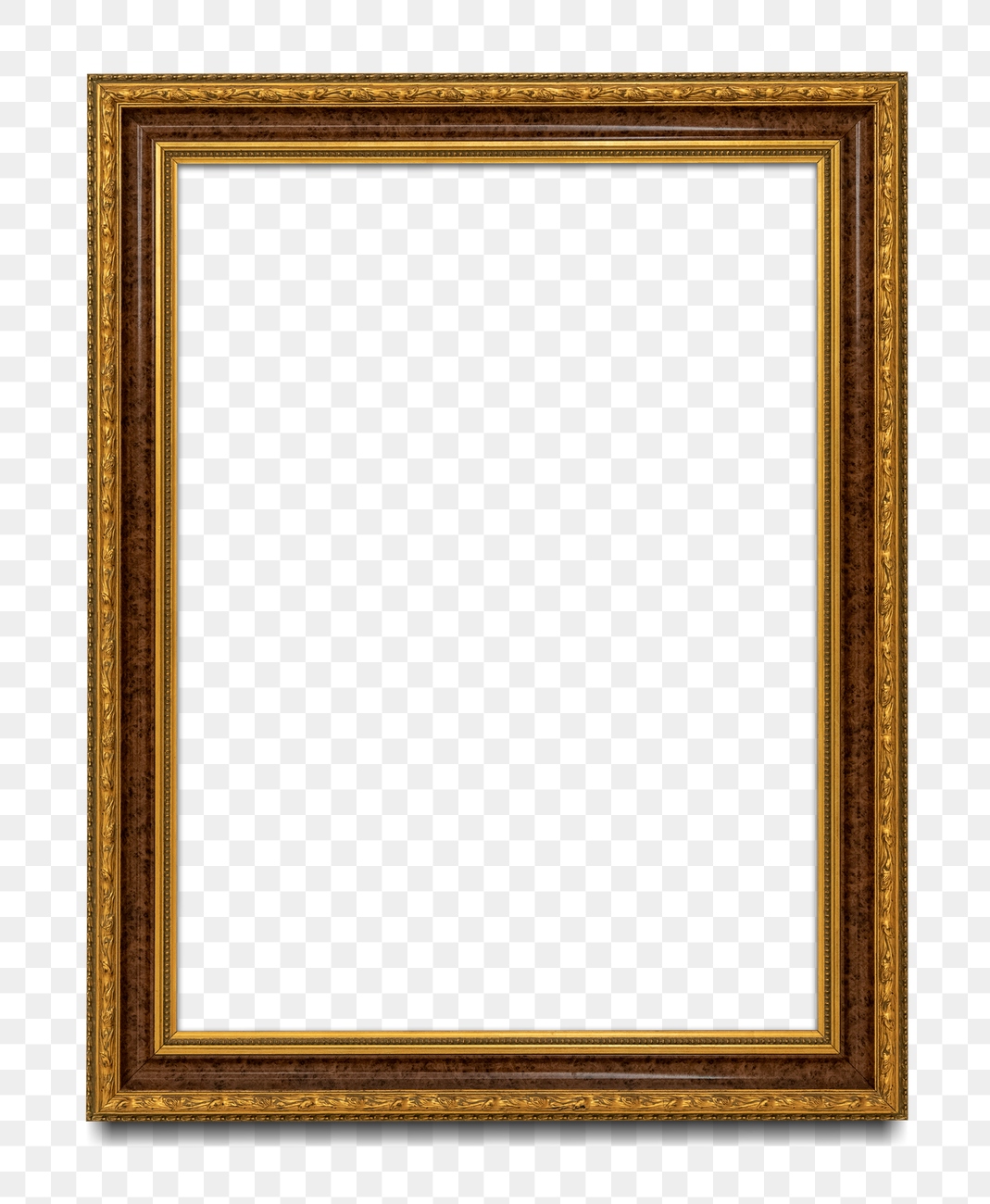 Bronze picture frame transparent png | Free PNG - rawpixel