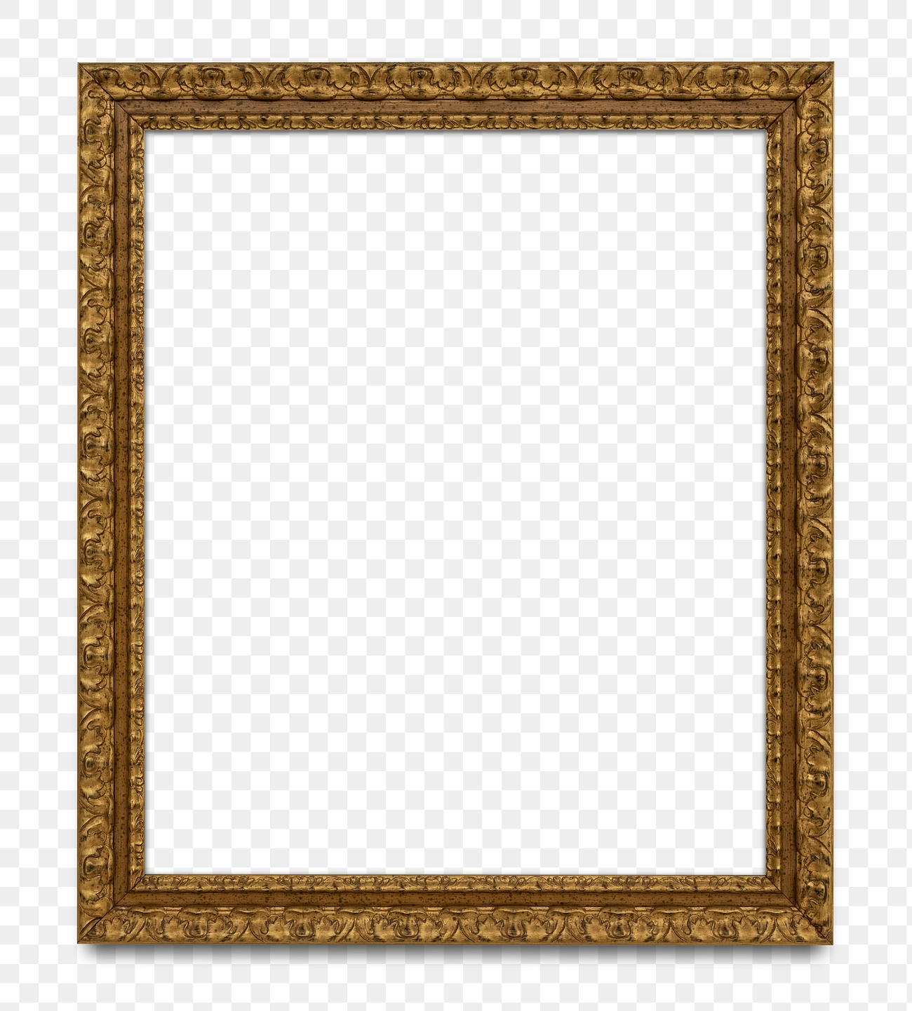 Bronze picture frame transparent png | Premium PNG - rawpixel