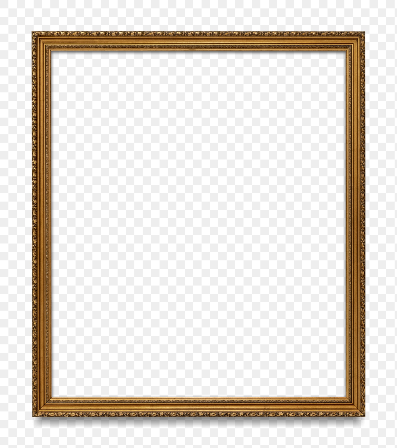 Bronze picture frame transparent png | Premium PNG - rawpixel