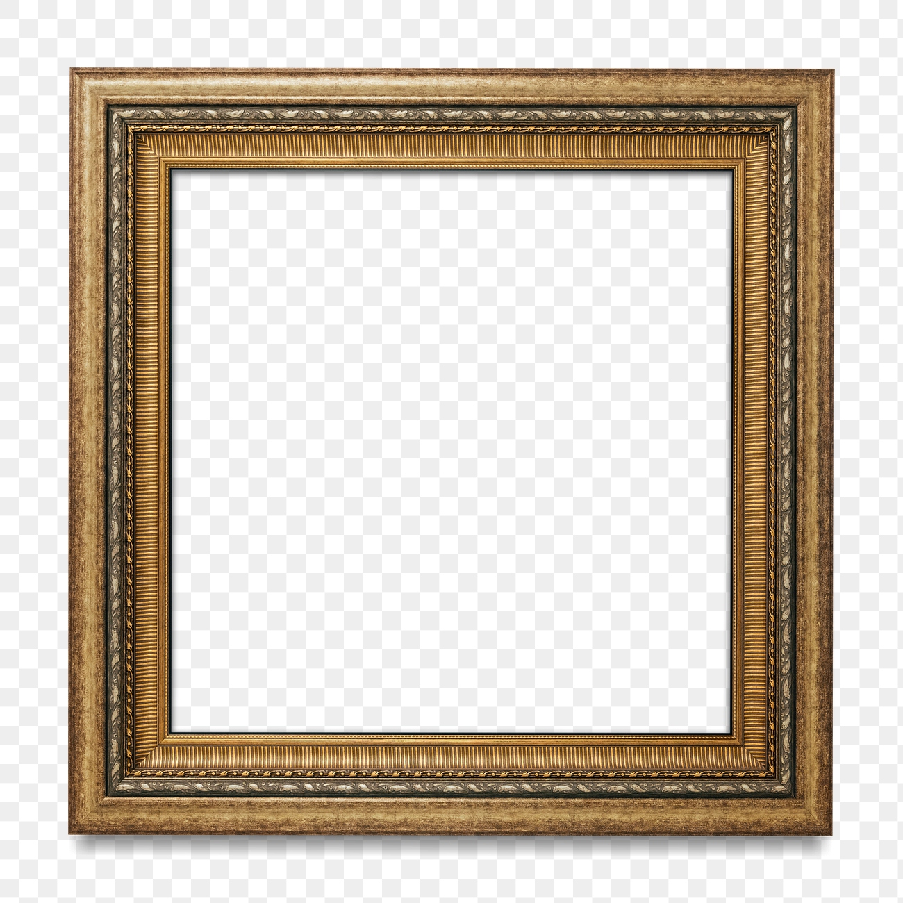 Bronze picture frame transparent png | Premium PNG - rawpixel