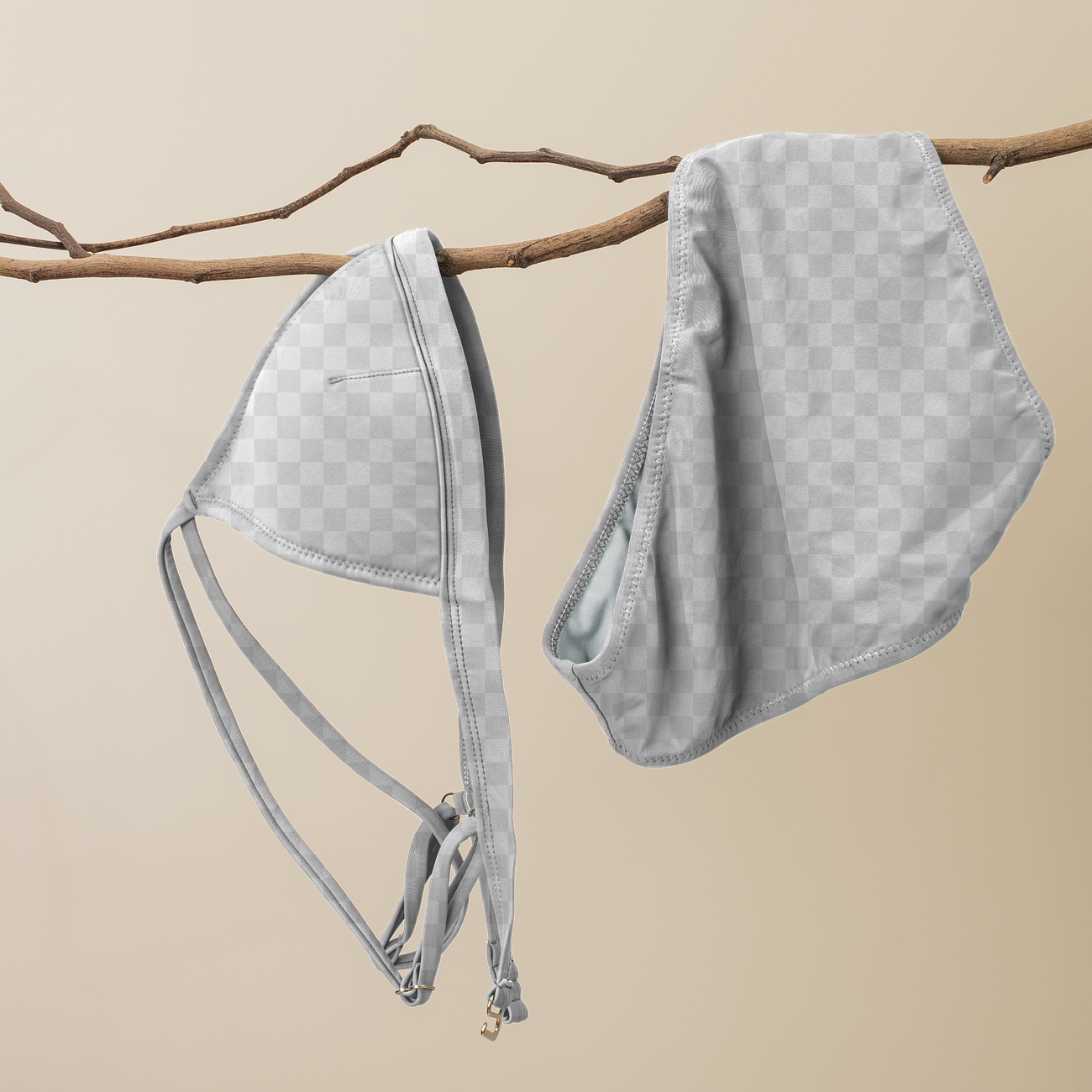 Bikini png mockup, women’s swimwear | Premium PNG - rawpixel