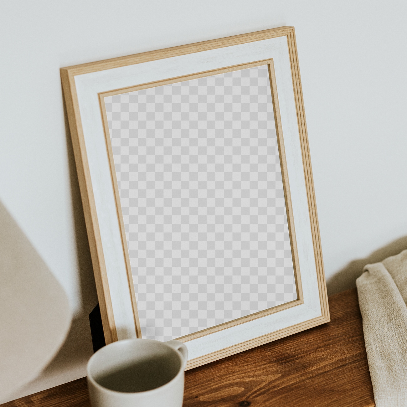 Japandi picture frame png mockup, | Premium PNG Mockup - rawpixel