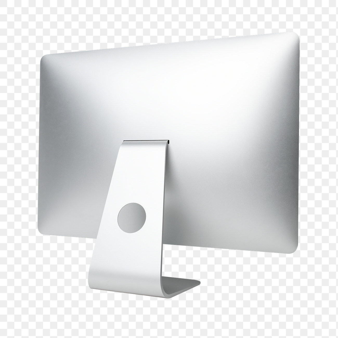 Computer back view png mockup | Premium PNG Sticker - rawpixel