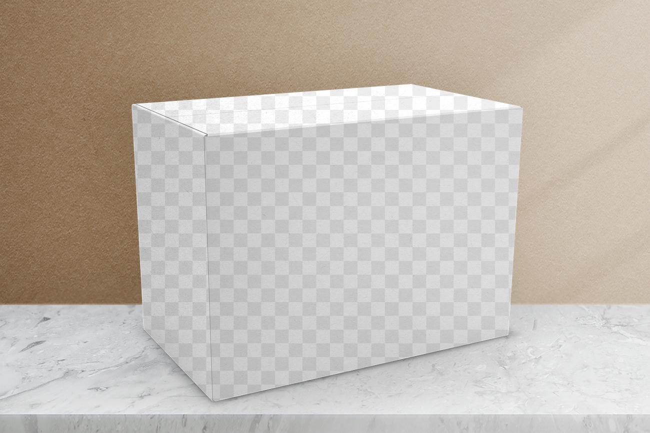 Paper box png mockup, transparent | Premium PNG - rawpixel