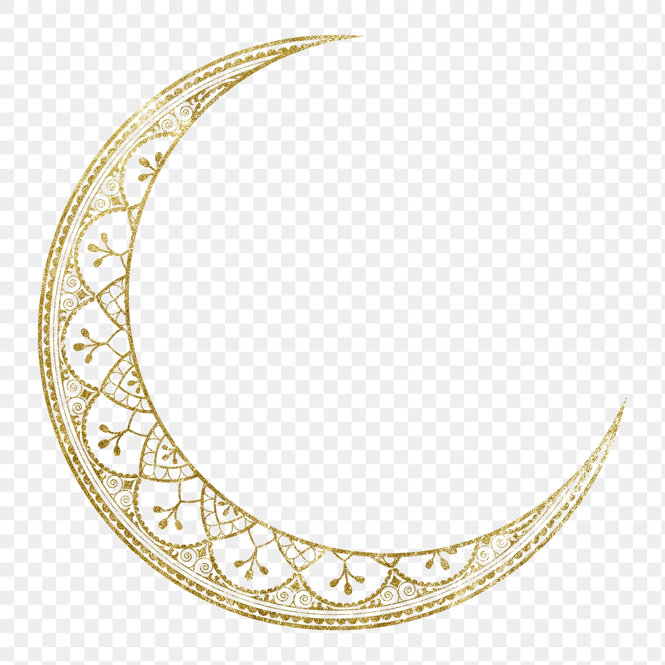 Png Ramadan sticker, moon collage | Premium PNG - rawpixel