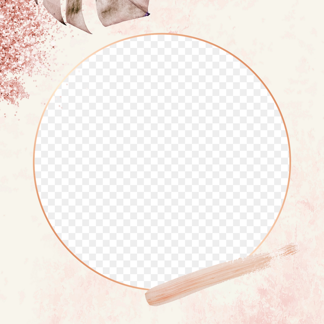 Circle frame png with pink | Premium PNG - rawpixel