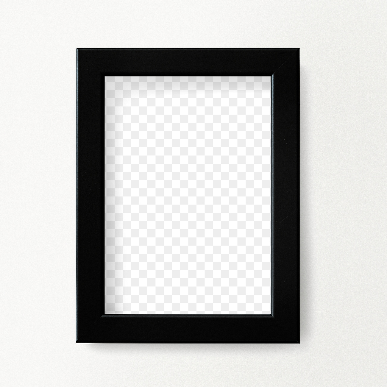 Black frame mockup wall Premium PNG rawpixel