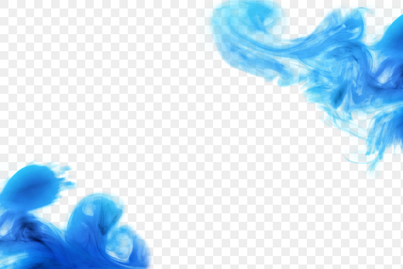 Watercolor textured blue background layer | Premium PNG - rawpixel