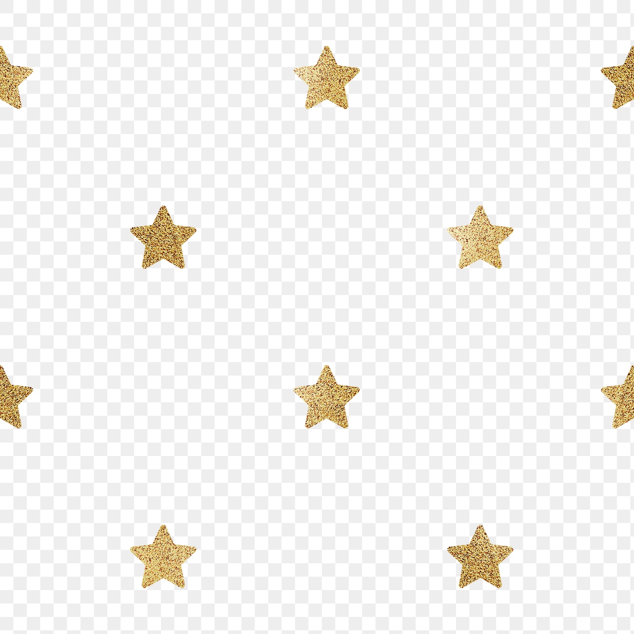 Seamless glittery gold stars background | Premium PNG - rawpixel