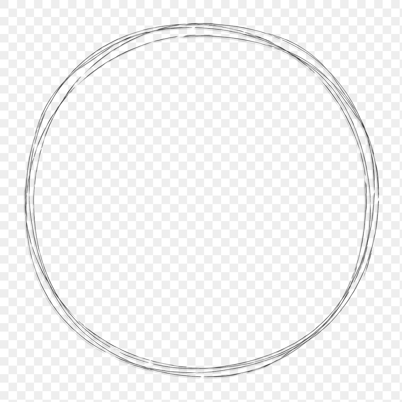 Silver round frame design element | Premium PNG - rawpixel