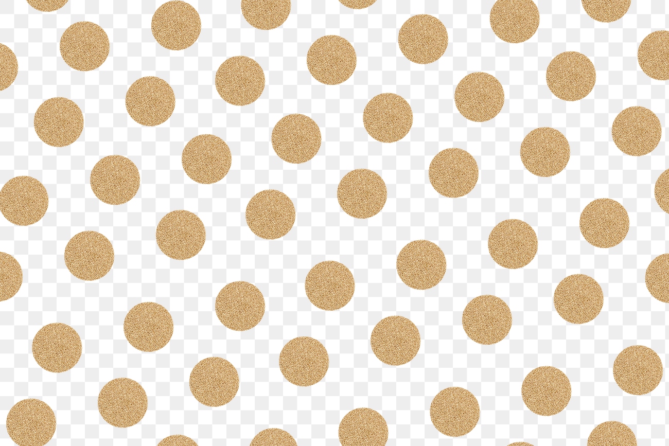 Gold polka dot png glittery | Premium PNG - rawpixel