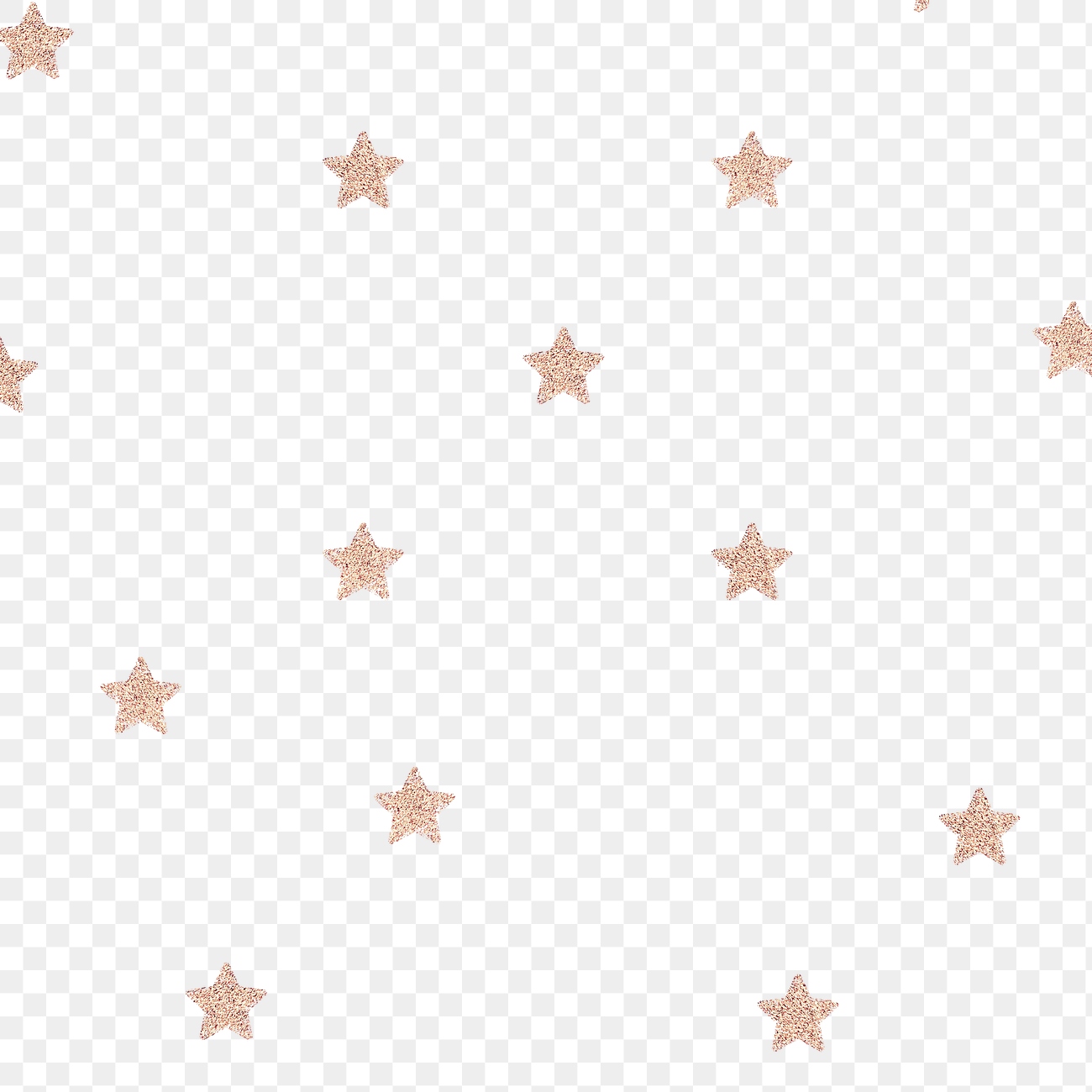 Rose gold glittery stars png | Premium PNG - rawpixel