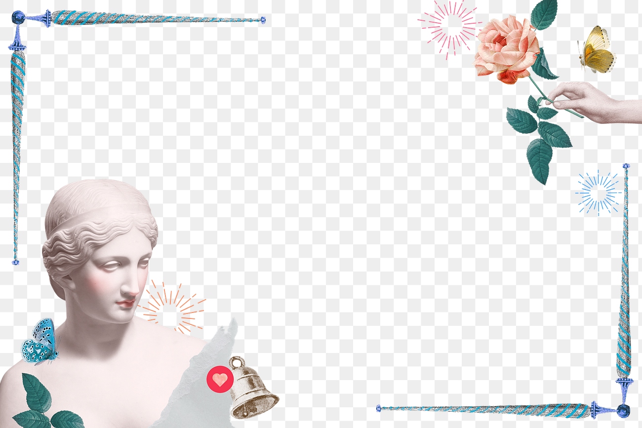 Png Greek goddess statue frame Free PNG rawpixel