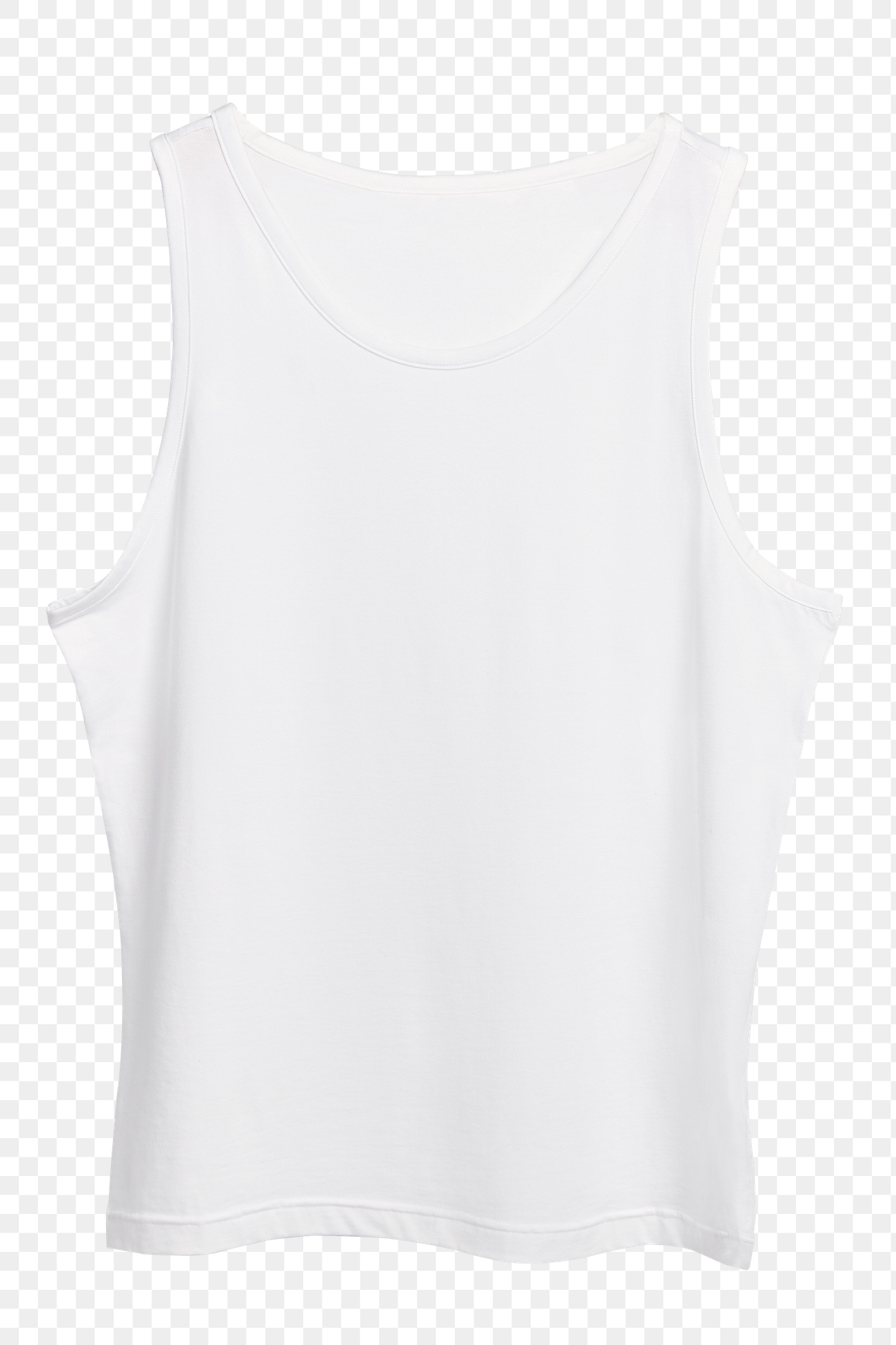 PNG women's white vest mockup | Free PNG Sticker - rawpixel