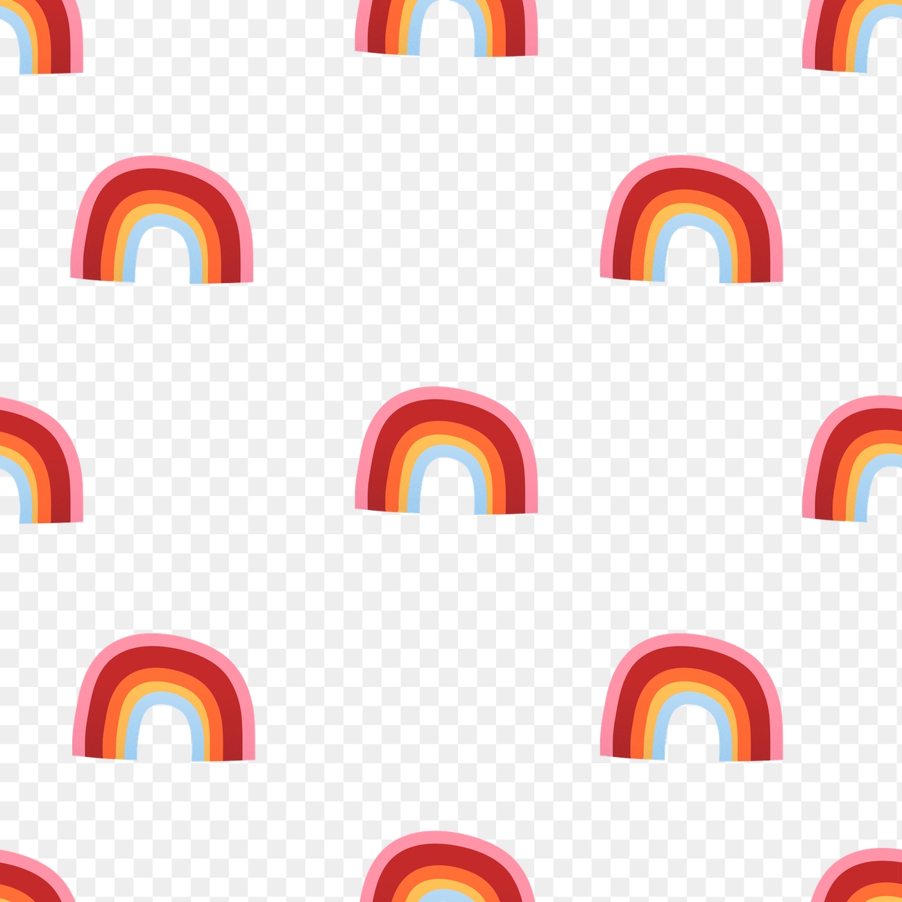 Rainbow pattern png transparent background, | Premium PNG - rawpixel