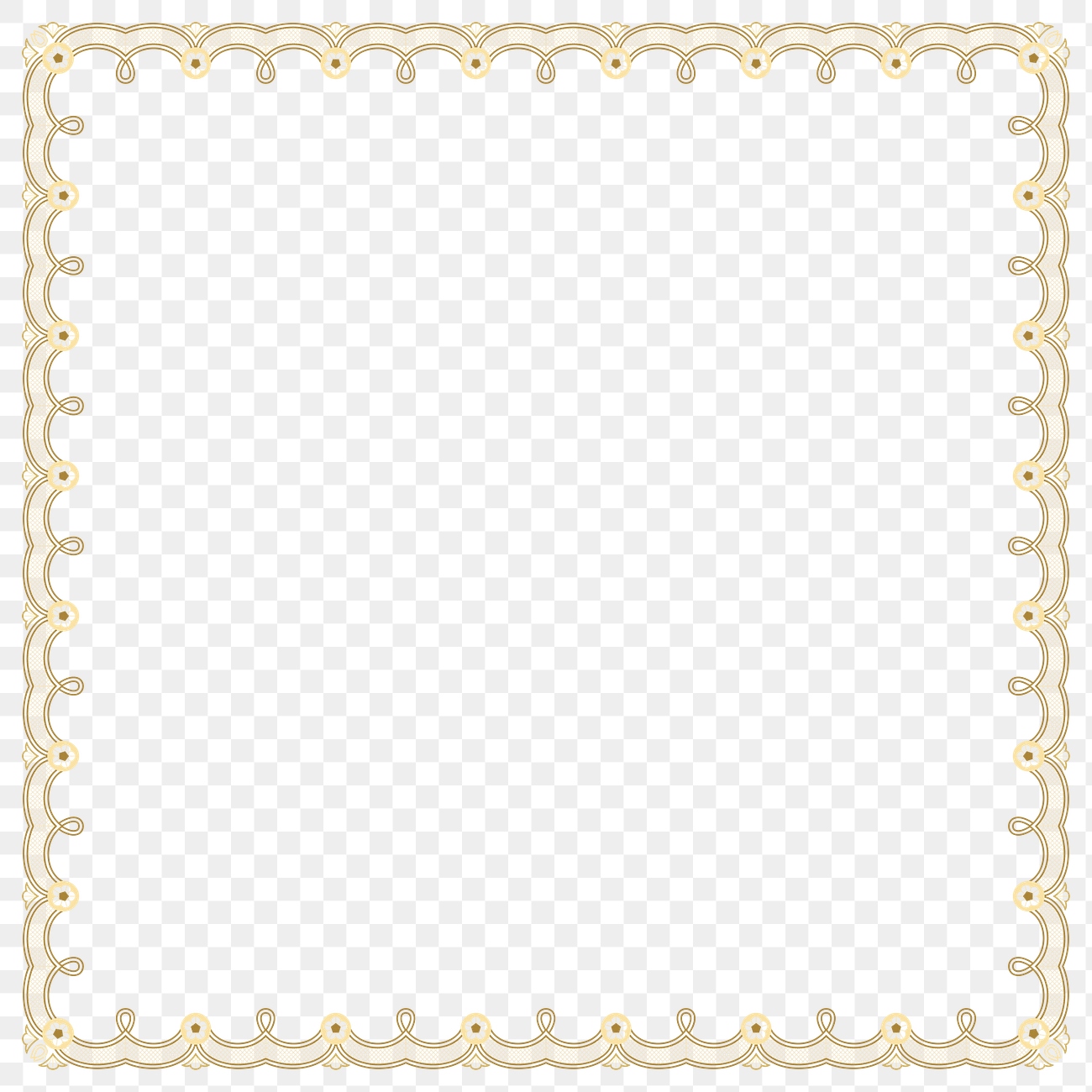 Lace floral frame png transparent, | Premium PNG - rawpixel