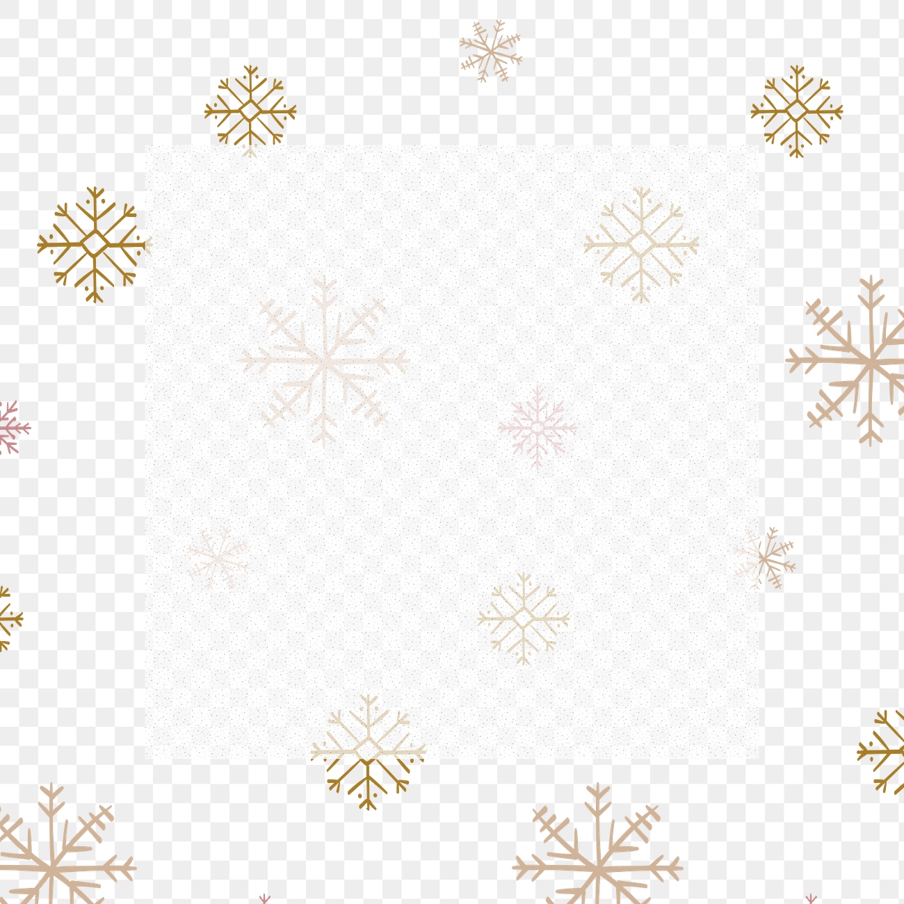 Winter Snowflakes Png Background Christmas Premium PNG Rawpixel