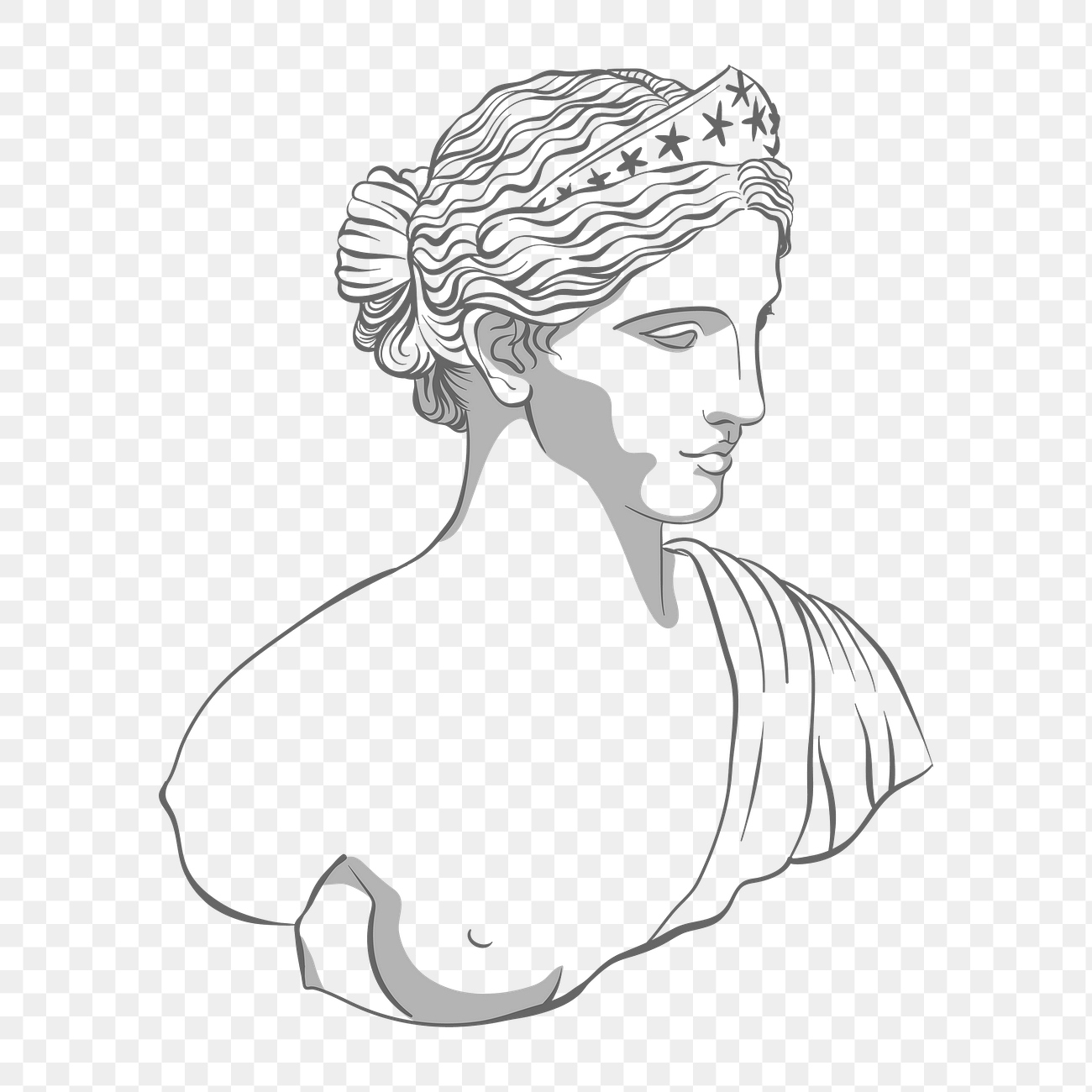 Greek goddess png sticker, Hera | Premium PNG Sticker - rawpixel