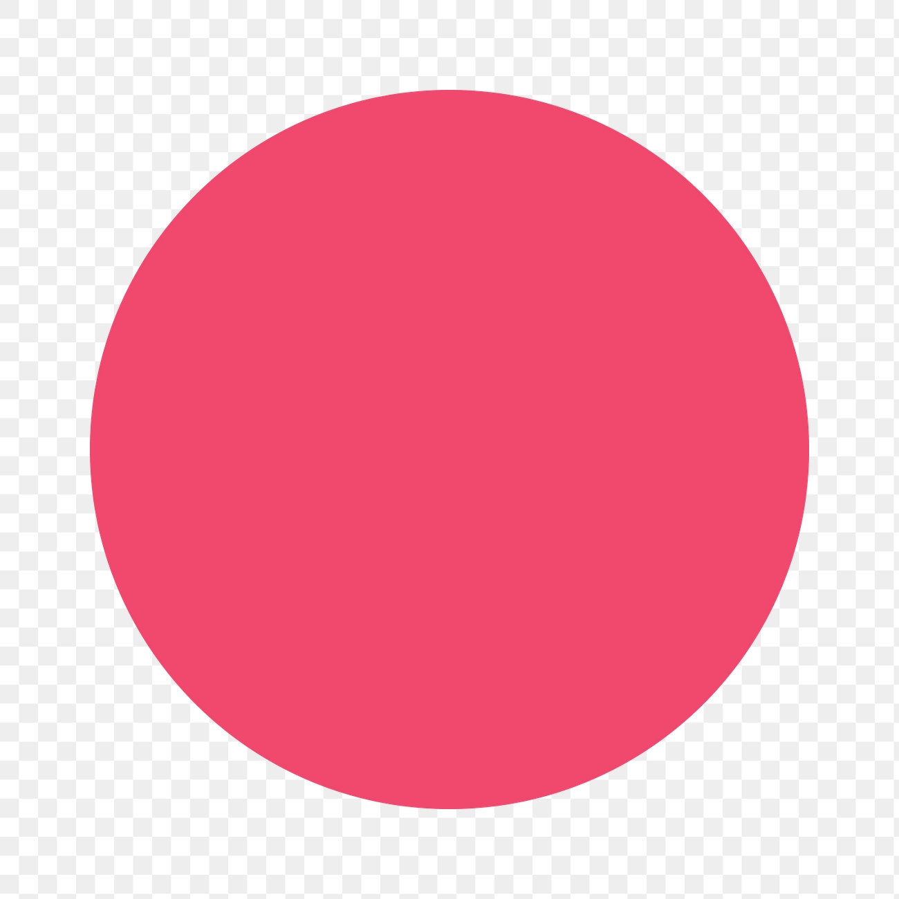 Pink round geometric shape transparent | Premium PNG Sticker - rawpixel