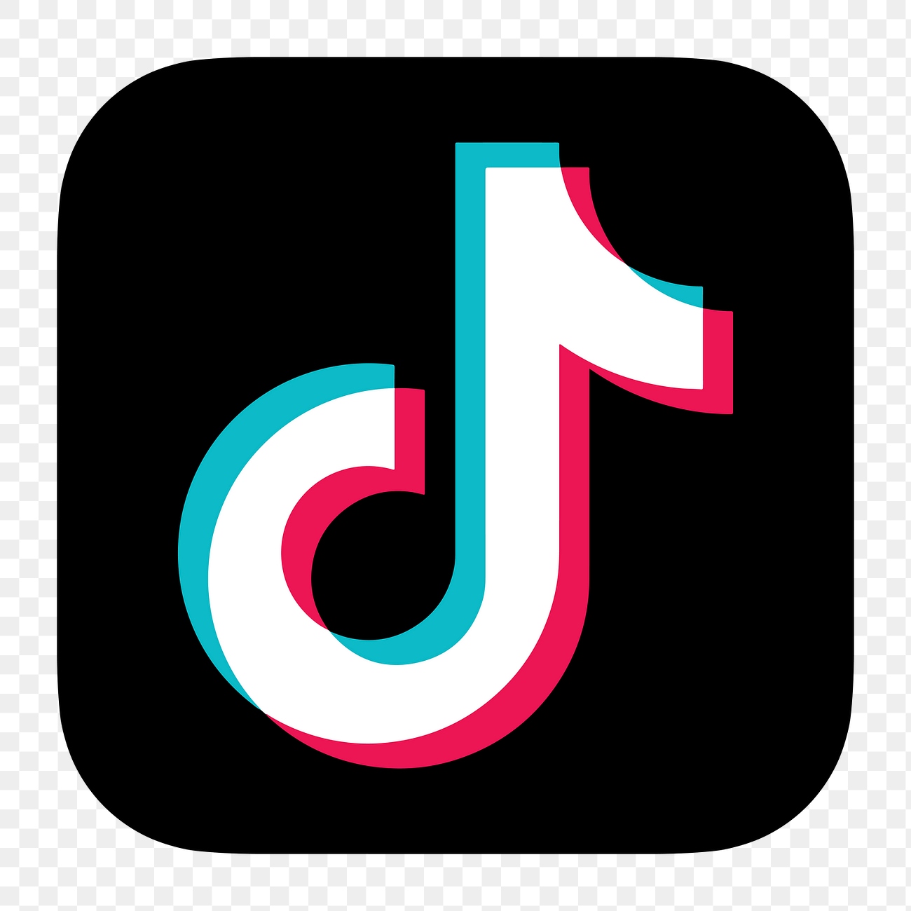 TikTok png social media icon. | Free Icons Sticker - rawpixel