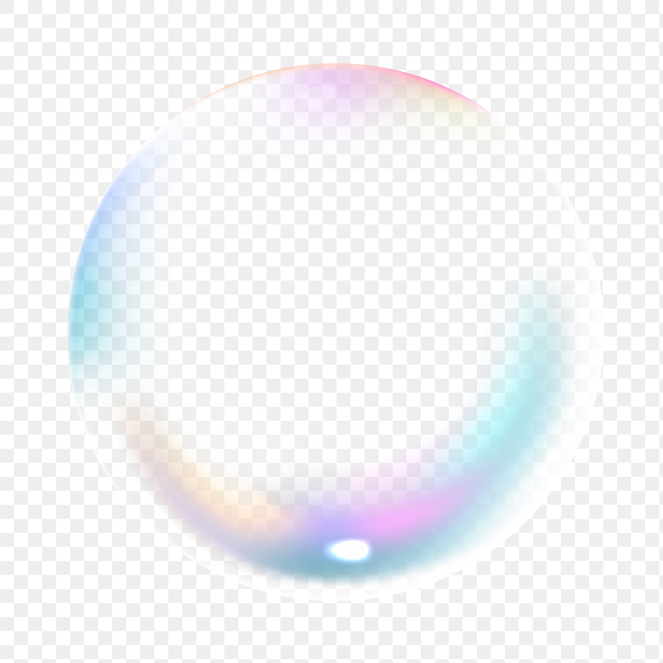 Png clear bubble design element | Premium PNG Sticker - rawpixel