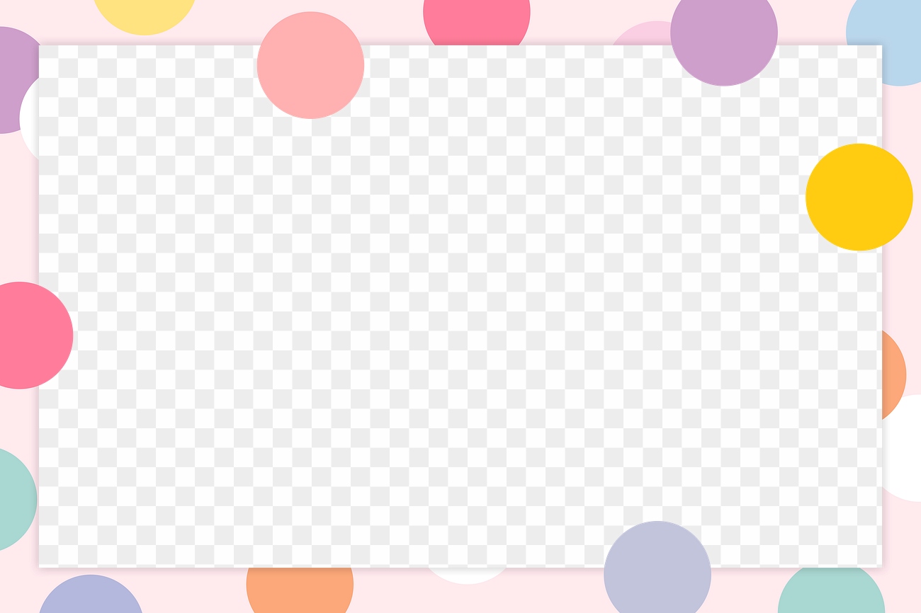 png-pastel-polka-dots-frame-premium-png-rawpixel