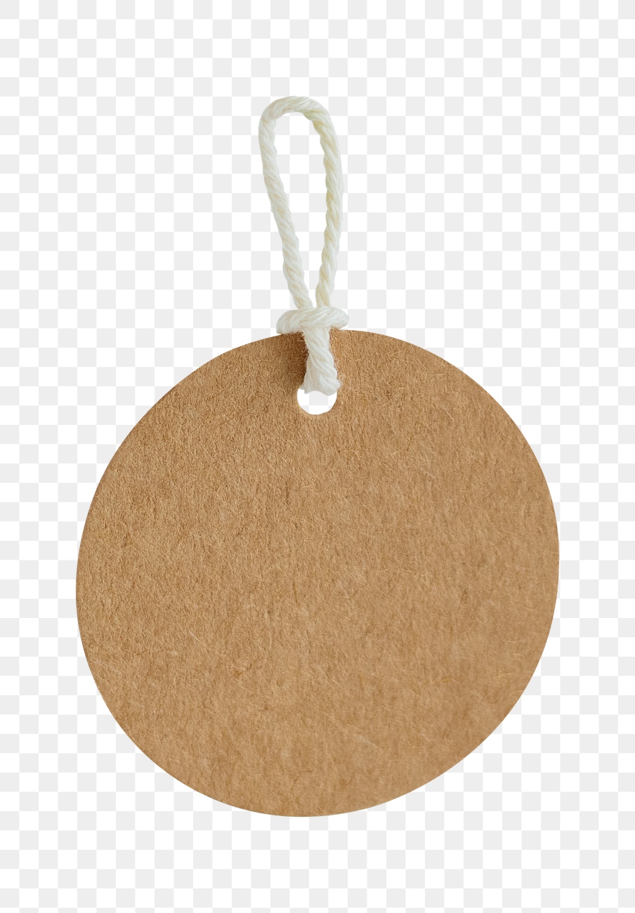 Round tag mockup png | Free stock illustration | High Resolution graphic