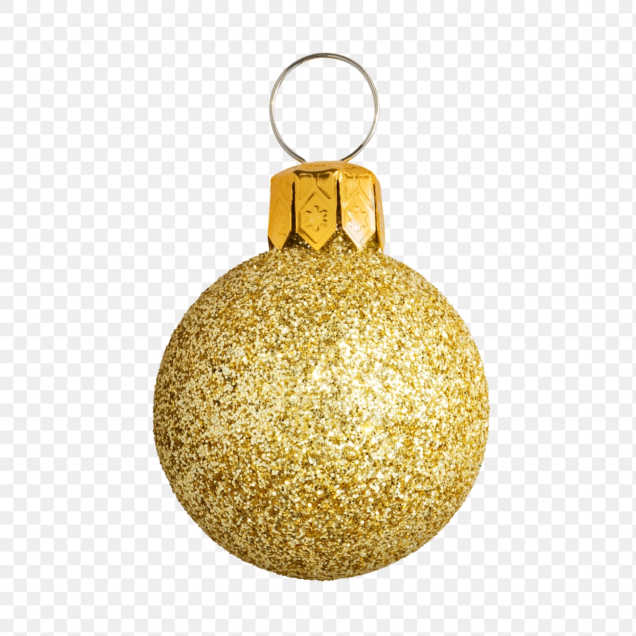 gold ball christmas tree