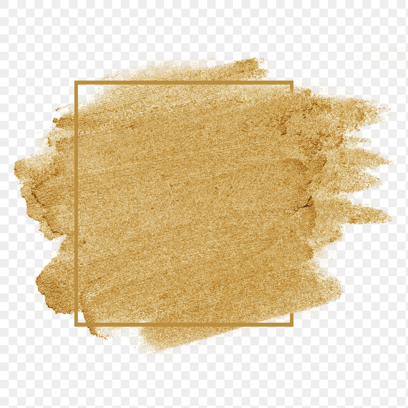 Festive metallic gold paint brush | Free PNG Sticker - rawpixel