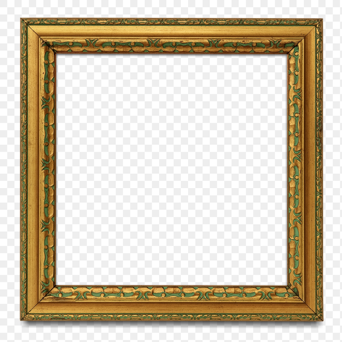 Blank frame transparent png | Free stock illustration | High Resolution