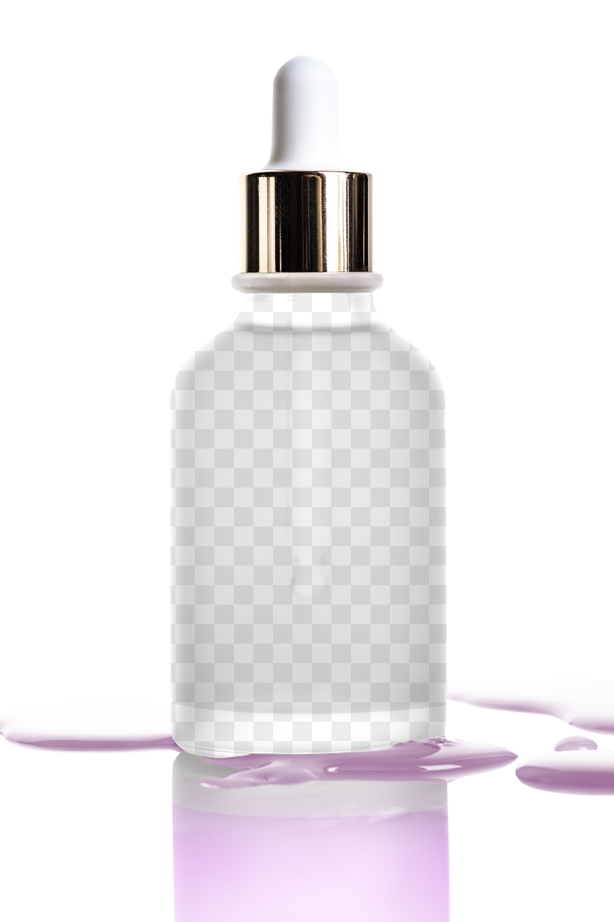 Serum png bottle mockup product Free PNG Mockup rawpixel