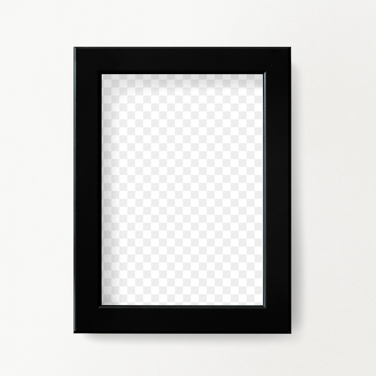 Download Black frame mockup on a wall | Free transparent png - 2428129