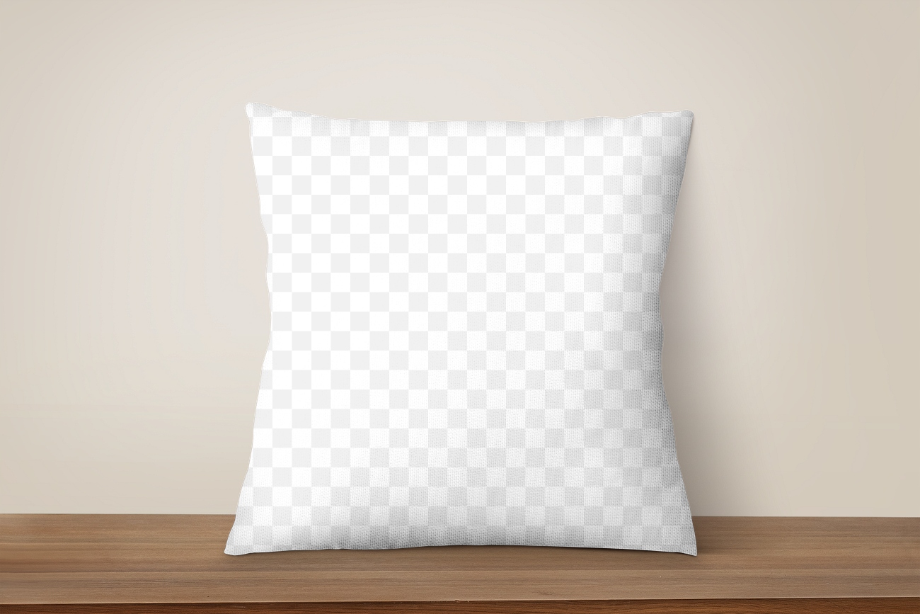 Png transparent cushion pillow mockup | Free stock illustration | High ...